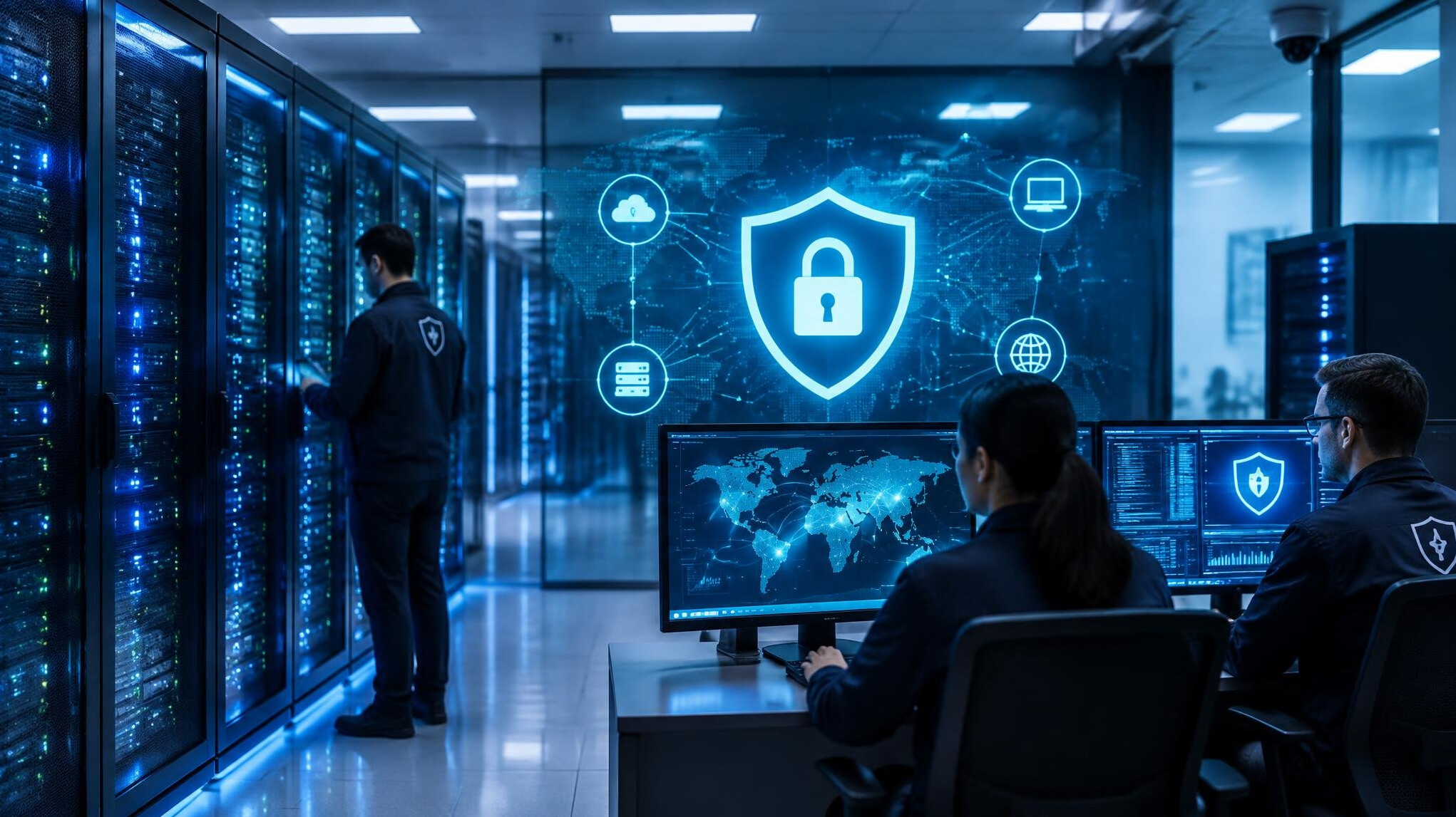 secure server room