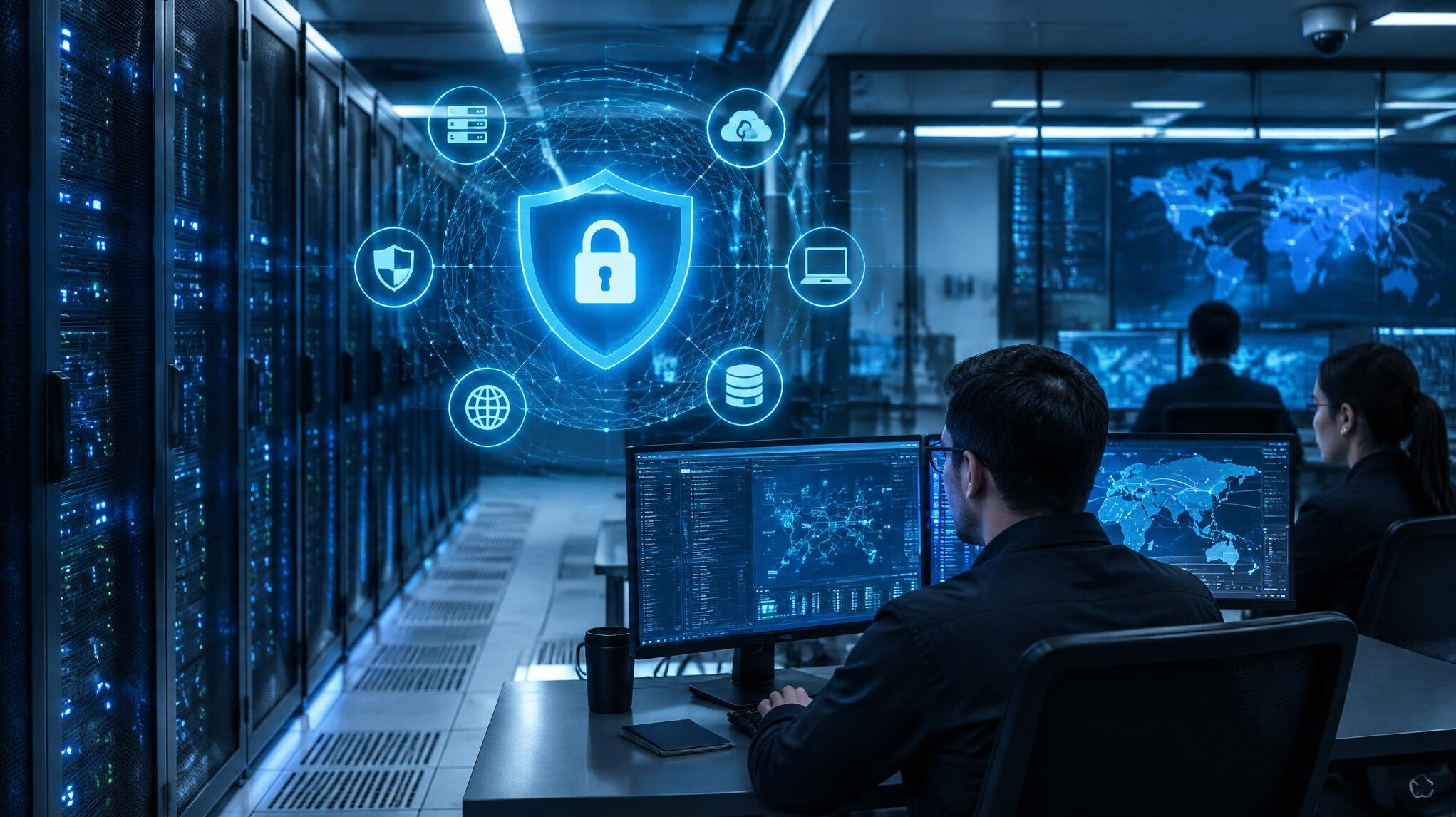 secure server room