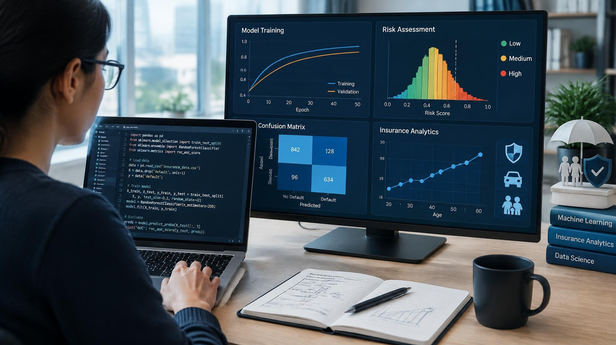 machine learning model training
